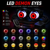 Neon Blink RGB Headlight Eyes — image 3