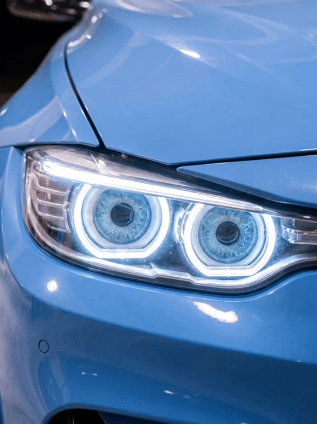 Animated RGB headlight effect
